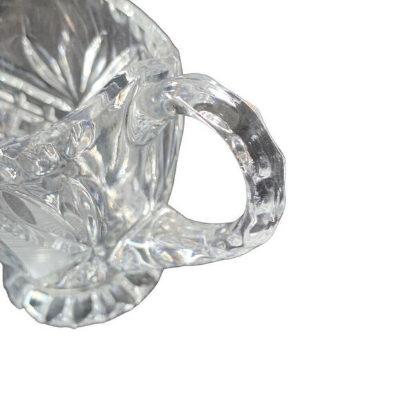 Vintage Crystal Footed Creamer Exquisite Design and Timeless Charm - Picture 2 of 13